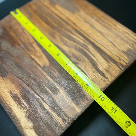 Rustic Wooden Rise Handmade.10x10x2.75 inches - Picture 4 of 10